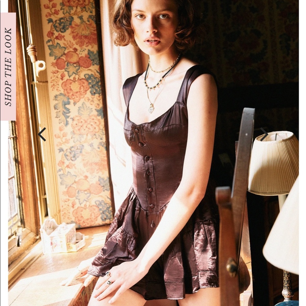 Vanessa Mooney - satin romper